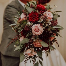 Bride and Bridesmaids Bouquets