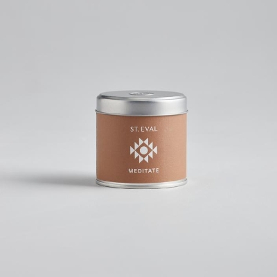 Meditate Scented Tin Candle