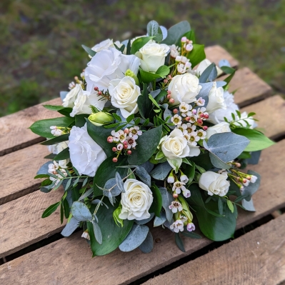 Delicate White Posy