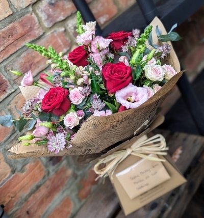 Pink and Red Bouquet