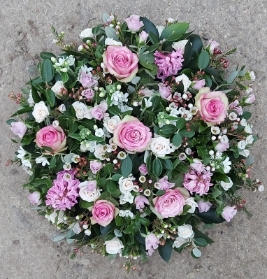 Pink and White Posy Pad